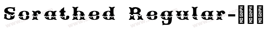 Scrathed Regular字体转换